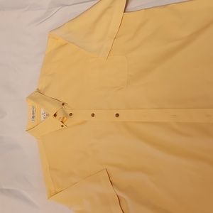 ENRO Mens Short Sleeve Button-down dress shirt